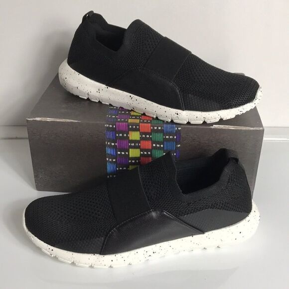 Bernie Mev Asako Knit Slip-On Sneakers - Picture 1 of 6